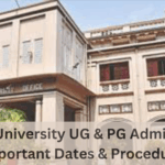 Patna University UG & PG Admissions Important Dates & Procedure